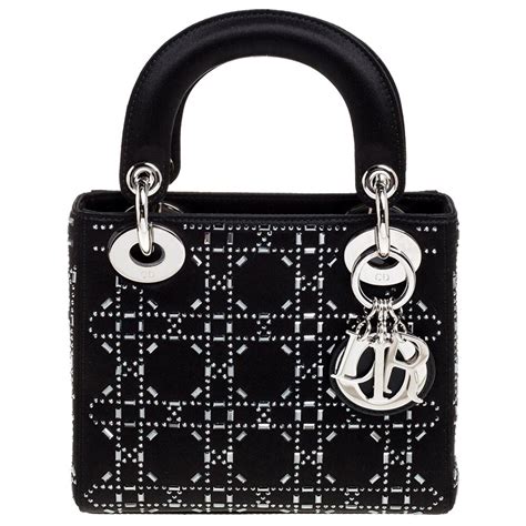 dior mini black with crytal|Dior mini handbags.